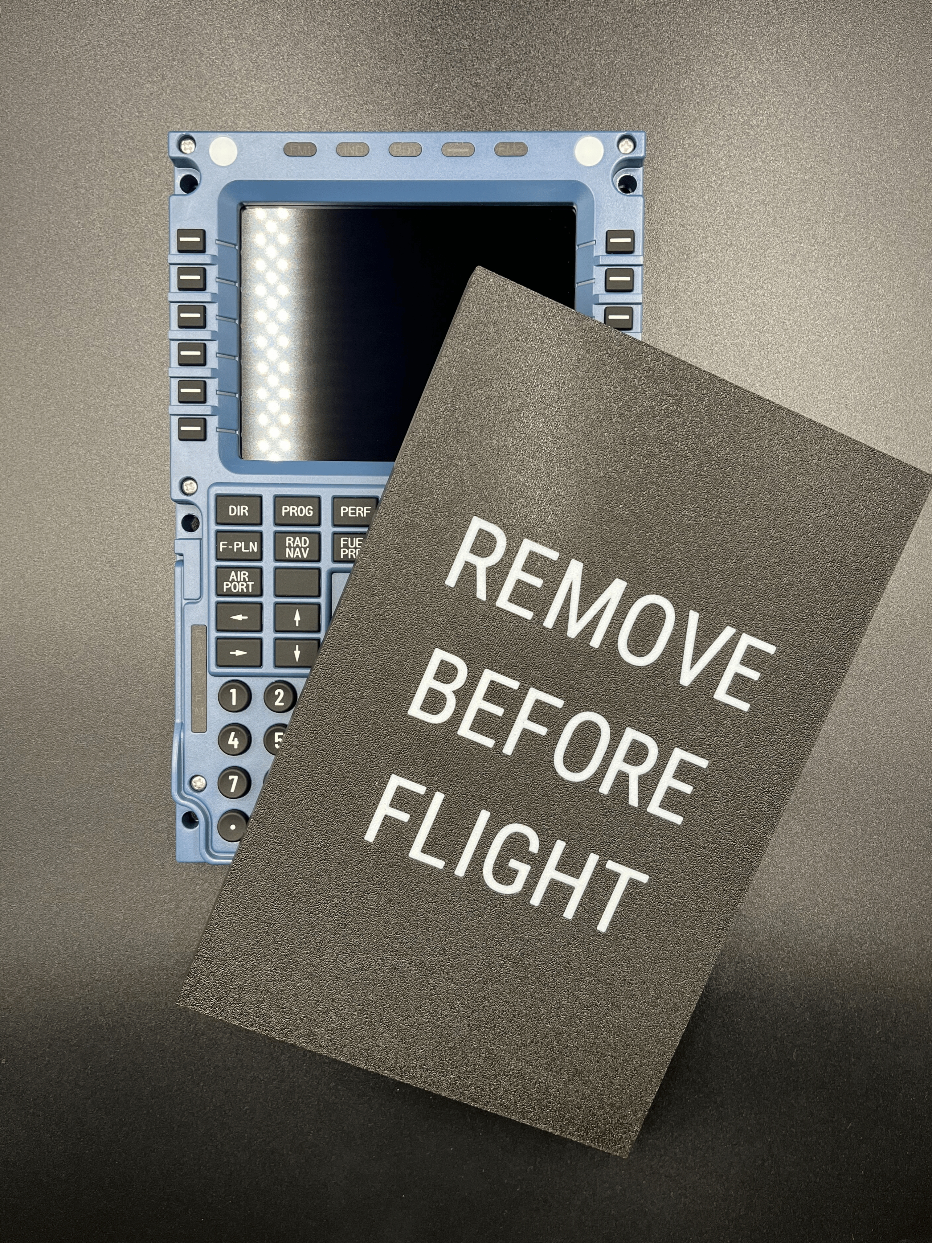 Winwing MCDU Dust Cover | Protects Winwing MCDU Panels | Flight Sim Accessory