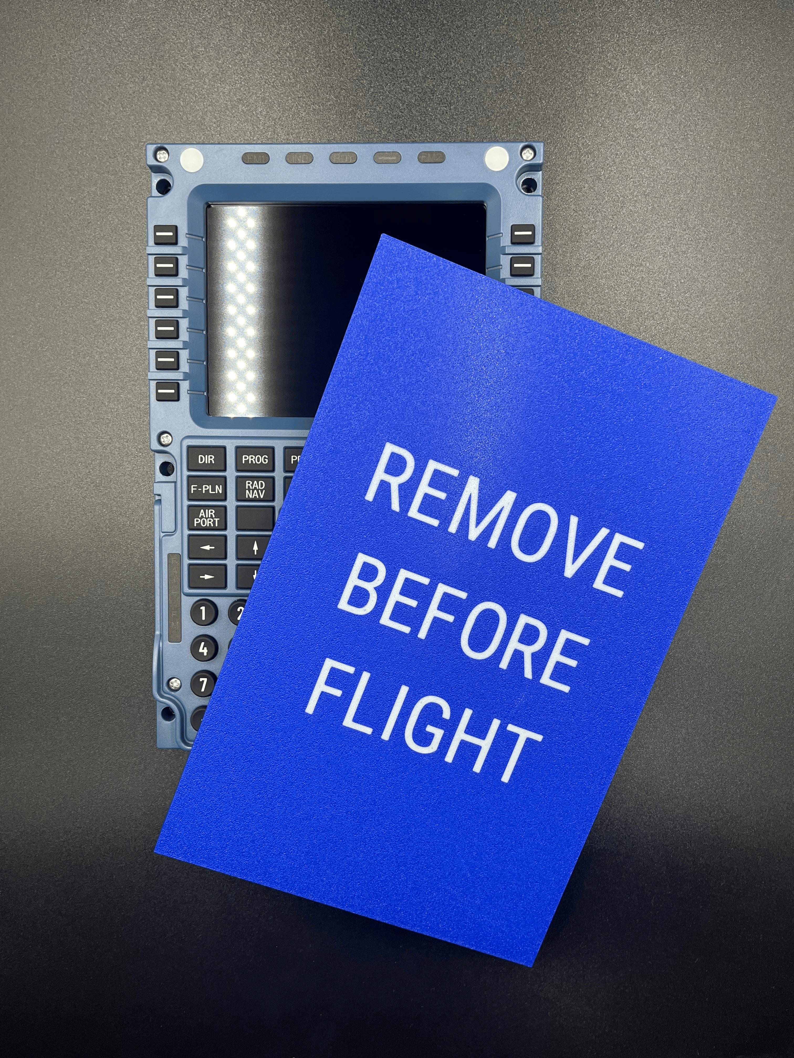 Winwing MCDU Dust Cover | Protects Winwing MCDU Panels | Flight Sim Accessory