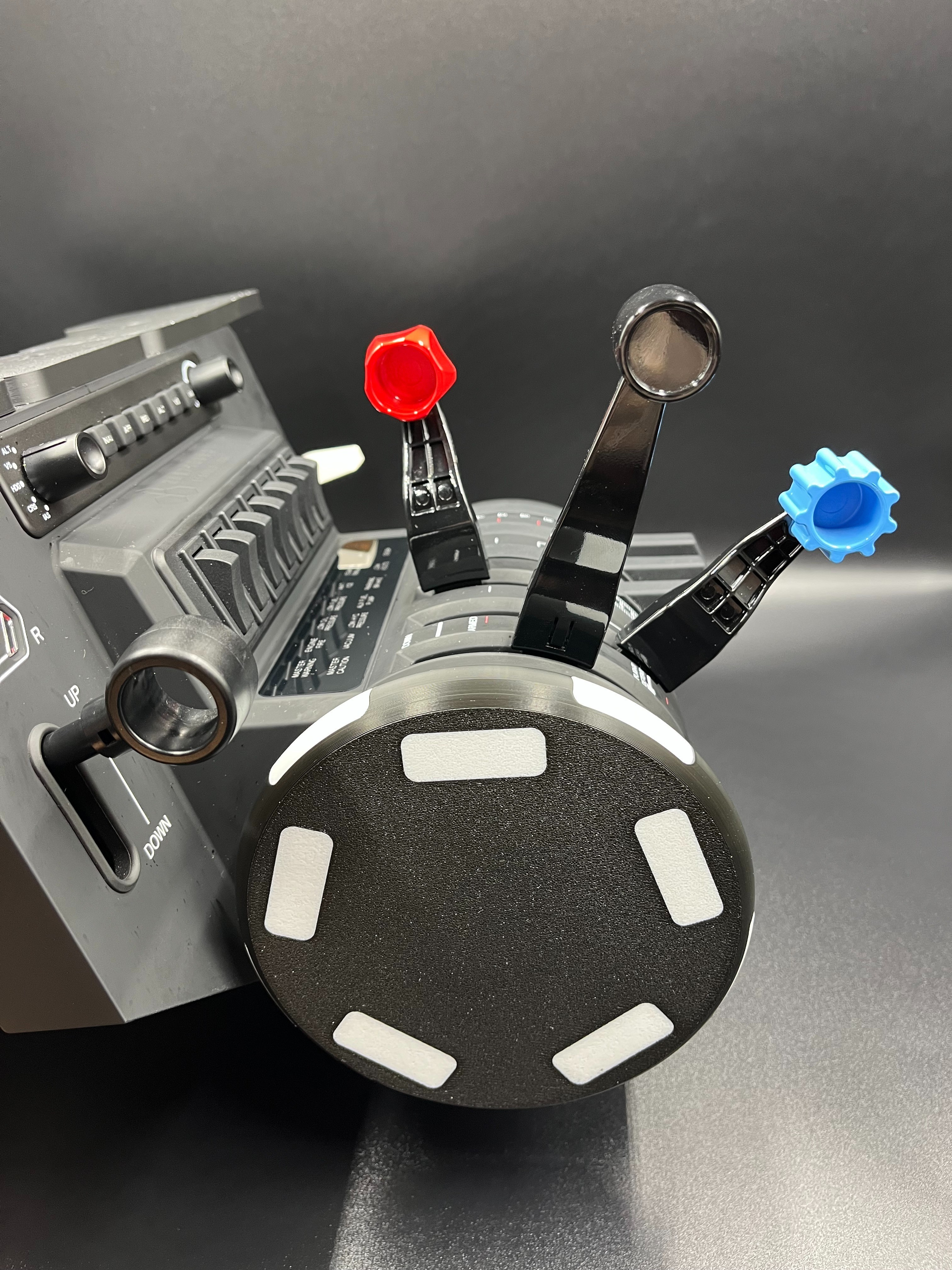 Airbus Style Trim Wheel for Honeycomb Bravo