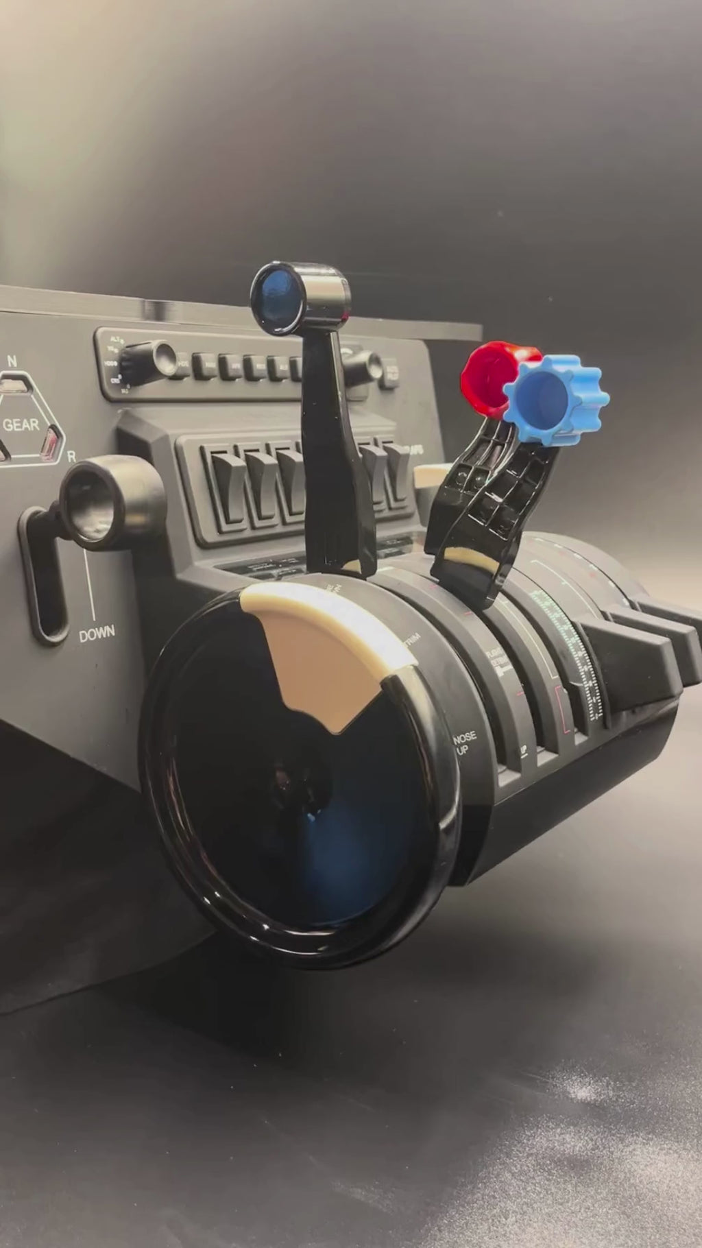 CockpitForge Cessna-Style GA Trim Wheel for Honeycomb Bravo